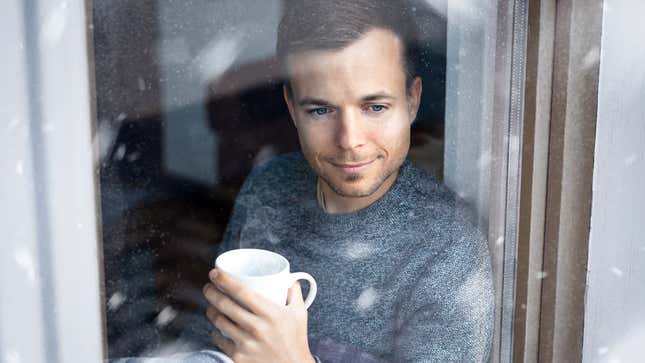 Image for article titled ‘It’s Going To Be A White Christmas!’ Says Man Who Will Spend Holiday Trapped In Overturned Car