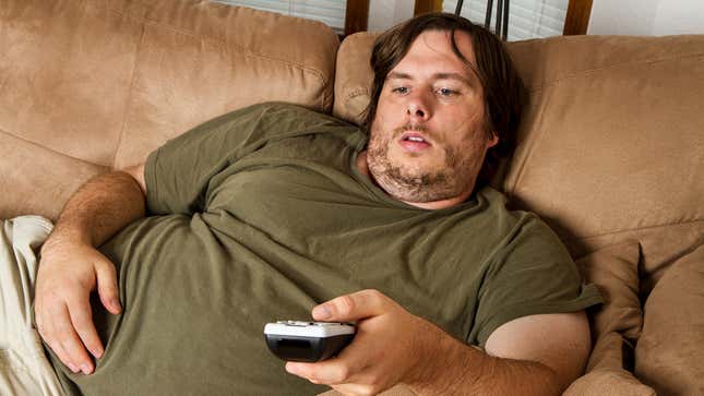 Image for article titled Study Finds Sedentary Lifestyle Puts Millions Of Americans At Risk Of Becoming Beautiful Just The Way They Are