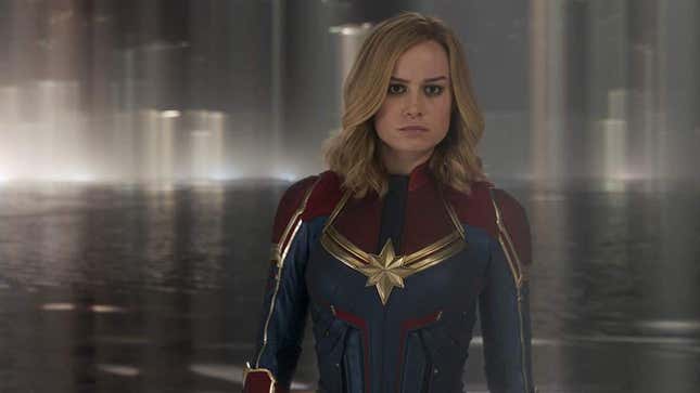 Me da la sensación de que no han sabido aprovechar nada bien a Capitana Marvel en esta película.
Imagen: Disney