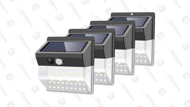 4-Pack LED Waterproof Motion Sensor Garden Lights | $39 | SideDeal