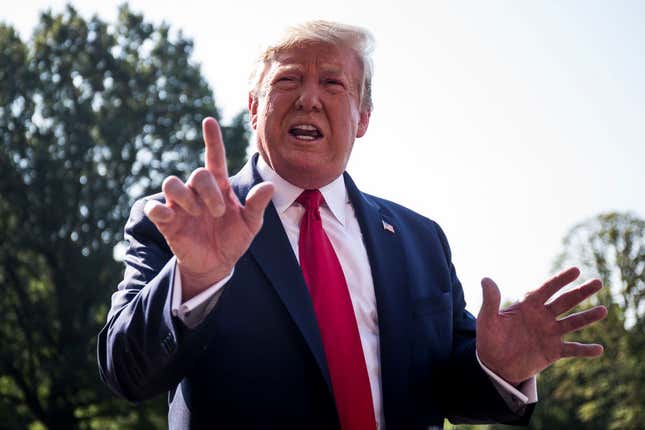 Image for article titled Trump Thee President Went to the Cities of Mass Shootings Like He Was on the Hot Girl Summer Tour