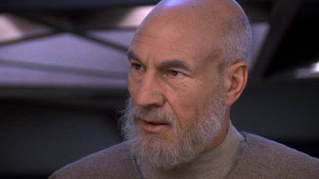 The older Picard of “All Good Things.”