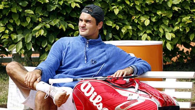 Image for article titled Roger Federer Growing Frustrated As U.S. Open Drags Feet On Sending 1099 Form