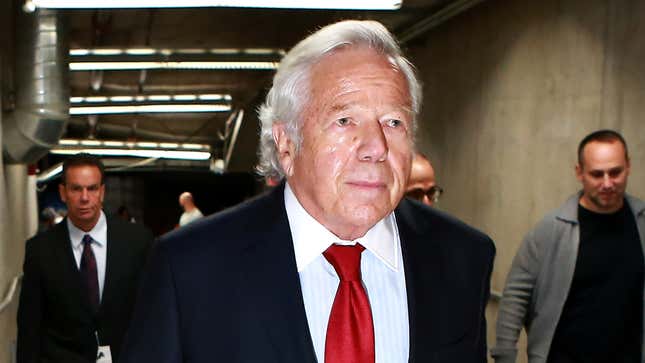 Image for article titled Robert Kraft Agrees To Take Voluntary Leave Of Absence From Orchids Of Asia Day Spa