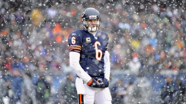 Image for article titled Jay Cutler Proves Naysayers Wrong By Defeating Shittiest Team Ever To Make Playoffs