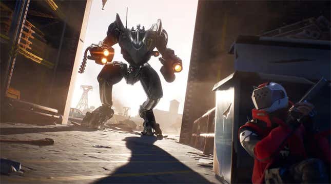 Image for article titled Epic Says The Mech Was Added So More Players Can Win A Fortnite Match