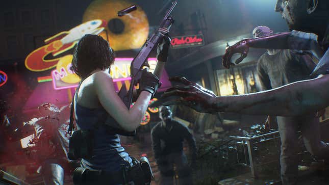 Image for article titled Resident Evil 3 Remake Announced, Out In April