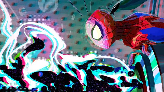 La cuenta oficial de Spider-Verse de Twitter publicó este posible teaser la semana pasada
Imagen: Twitter