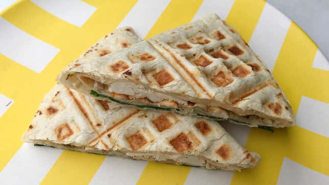 Image for article titled Waffle This Viral Tortilla Hack