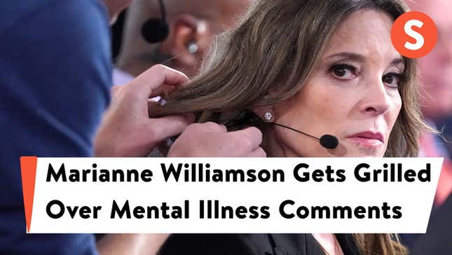 Anderson Cooper Brutally Grills Marianne Williamson Over Mental Health Comments