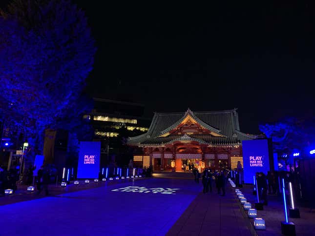 Image for article titled A PlayStation 5 Event Held At An Ancient Japanese Shrine