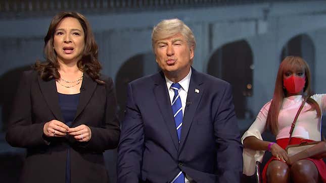 <i>SNL</i> lets NBC off the hook for that whole Trump town hall thing