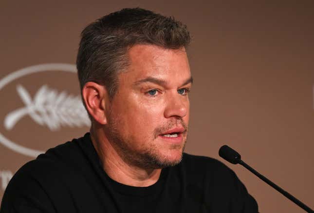 Image for article titled It Took a &#39;Treatise&#39; to Get Matt Damon to Stop Saying the F-Word