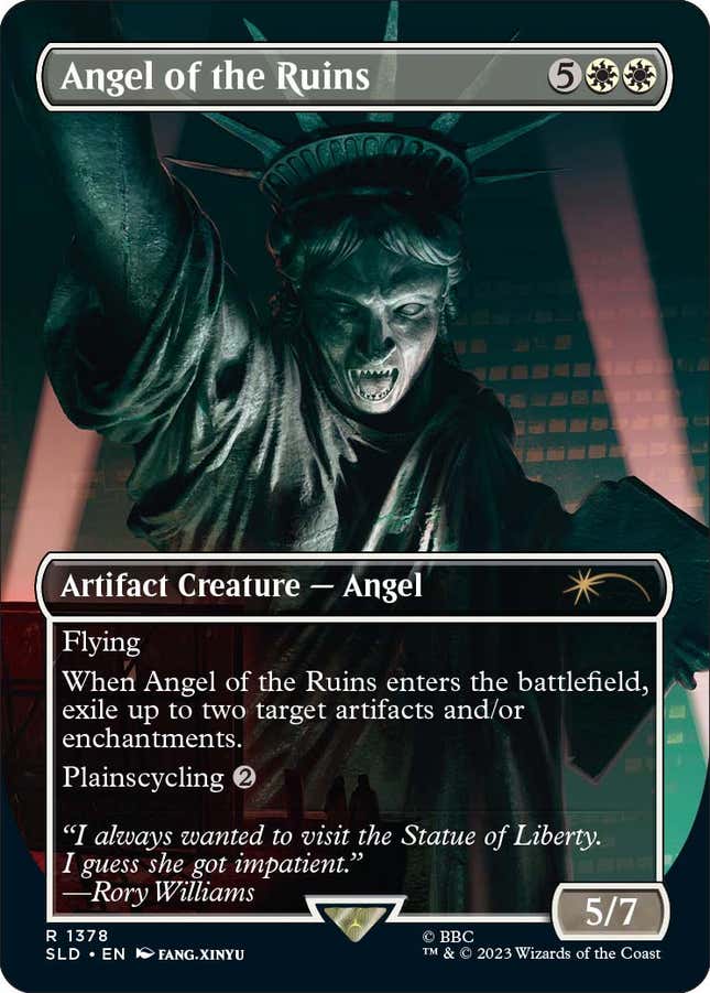 Image for article titled Magic The Gathering's Doctor Who Crossover Is a Cavalcade of Classic Heroes and Villains