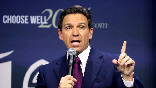 Image for article titled Ron DeSantis Announces He Will Live As Slave For One Year To Prove It Not Bad