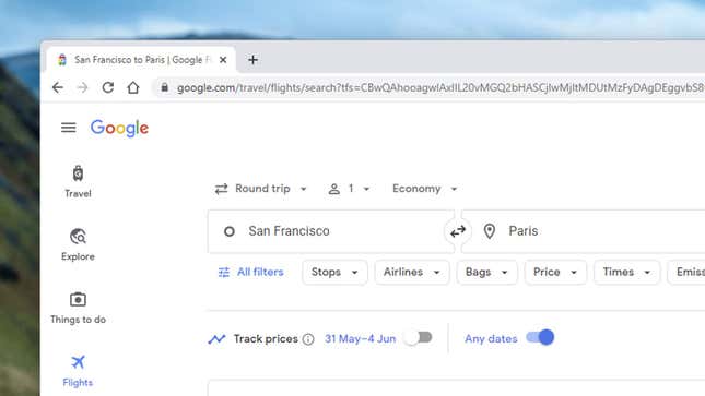 Imagen para el artículo titulado Cómo encontrar vuelos más baratos en Internet
