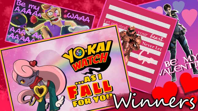 Image for article titled &#39;Shop Contest: Valentine&#39;s Day Cards, Winners!