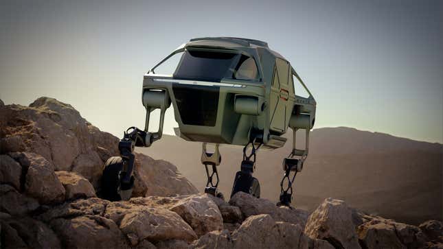 Image for article titled Hyundai Wants to Build Terrifying Walking Cars in Montana