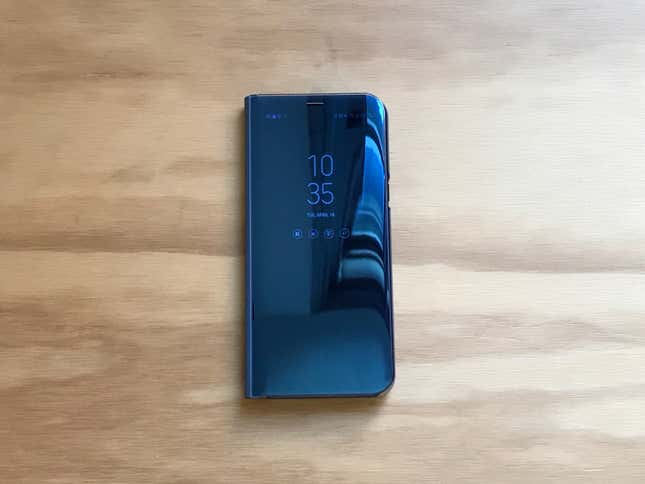 Welcome to the future… of plastic phone cases.