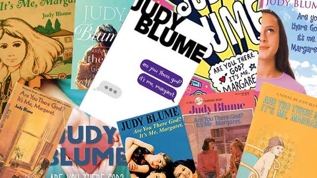 Judy Blume’s book throughout the years. (Graphic: Nicole Antonuccio)