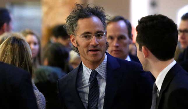 Palantir CEO Alex Karp at Trump Tower