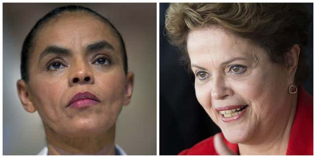 Silva and Rousseff will face off in front of their country’s clergymen.