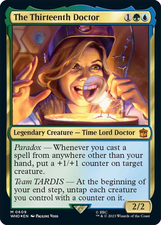 Image for article titled Magic The Gathering's Doctor Who Crossover Is a Cavalcade of Classic Heroes and Villains