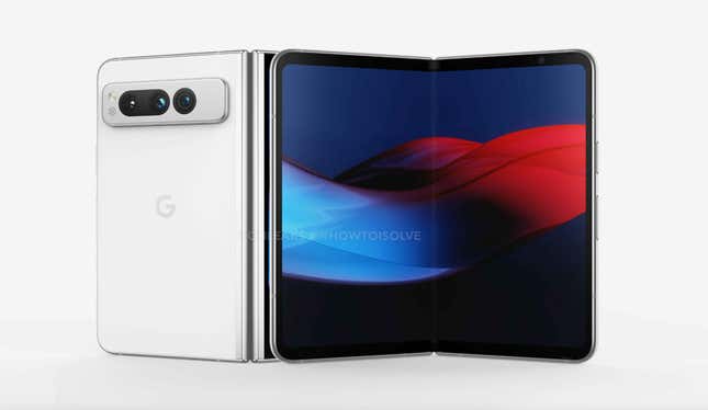 Primeras imágenes filtradas del Pixel Fold plegable