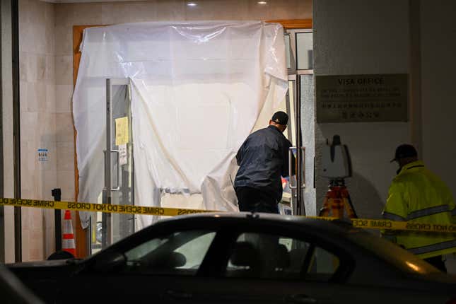 Image for article titled Police Shot And Killed Man Who Crashed Into A Chinese Consulate In San Francisco