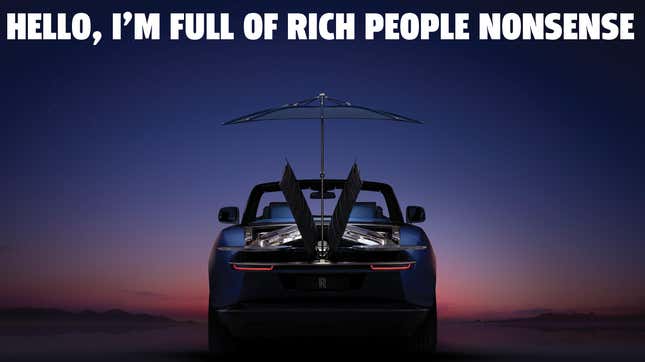 Image for article titled Rolls-Royce Made The Most Expensive New Car In The World For The Most Predictable Rich People