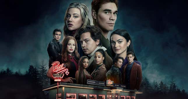 The main cast of Riverdale in a promotional poster for season 6.