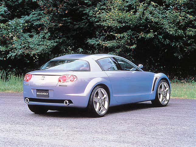 Image for article titled The Mazda RX-Evolv Concept Was A Funkier, Earlier Incarnation Of The RX-8