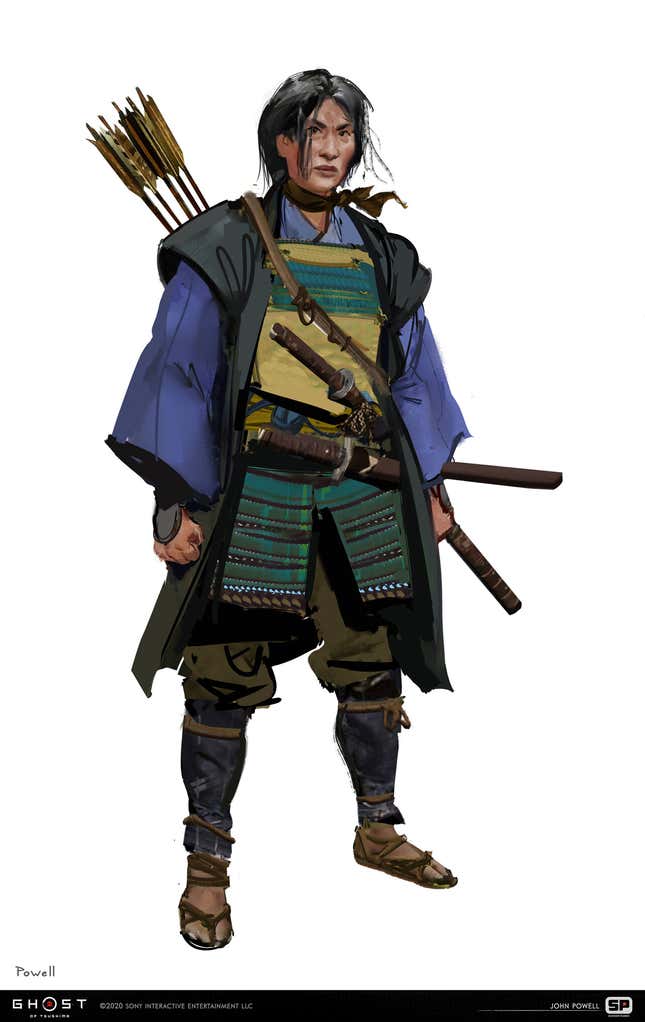 Image for article titled The Art Of Ghost Of Tsushima
