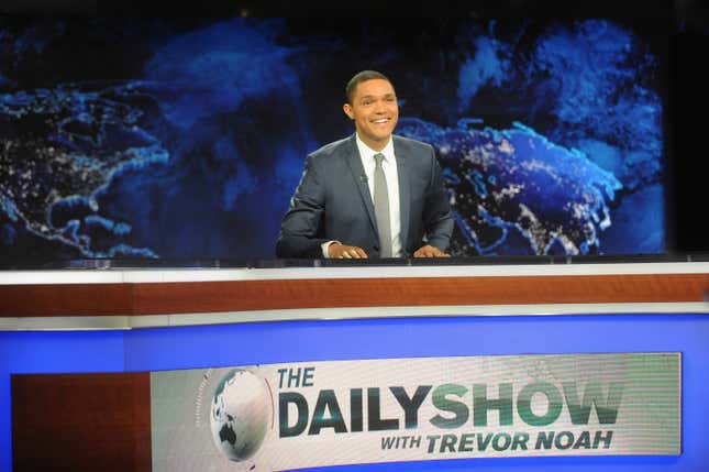 Noah took over the show from former host Jon Stewart in 2015.