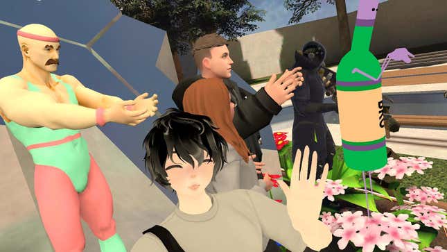 employee lounge in metaverse