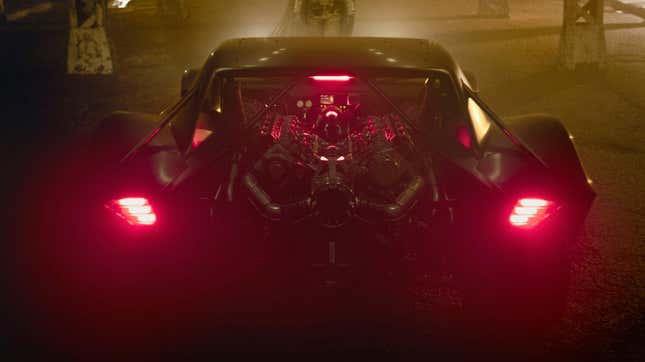 Image for article titled What Engine Is In The Back Of The Batman&#39;s Batmobile?