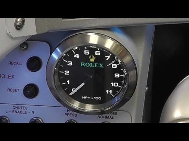 Why The Bloodhound SSC Needs A 1,000 MPH Rolex