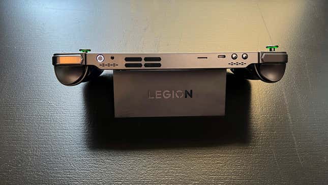 The Lenovo Legion Go handheld gaming PC.