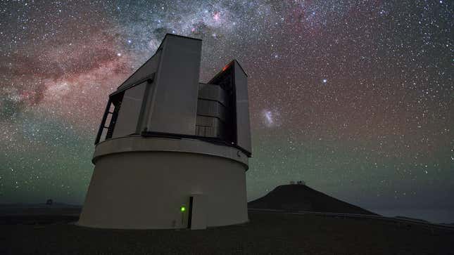 VISTA (Visible and Infrared Survey Telescope for Astronomy) in Cerro Paranal, Chile.