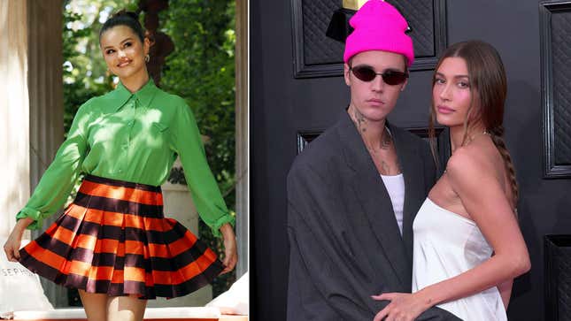 Image for article titled Did Justin Bieber Two-Time Hailey and Selena? We Might Finally Find Out