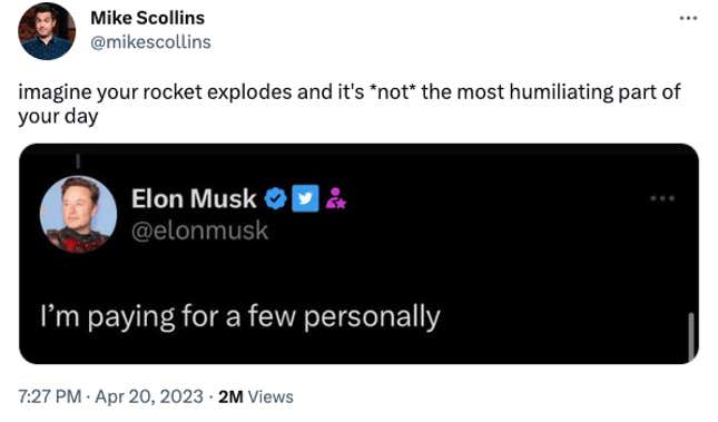 Image for article titled 12 of Twitter&#39;s Best Jokes and Memes About Elon Musk&#39;s Blue Check Apocalypse