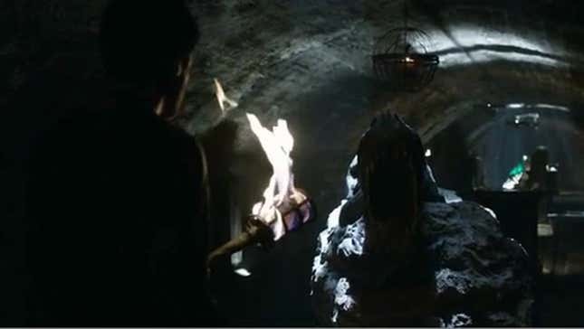 Da Vinci finds the Sword in the Stone in the Vatican's secret archive