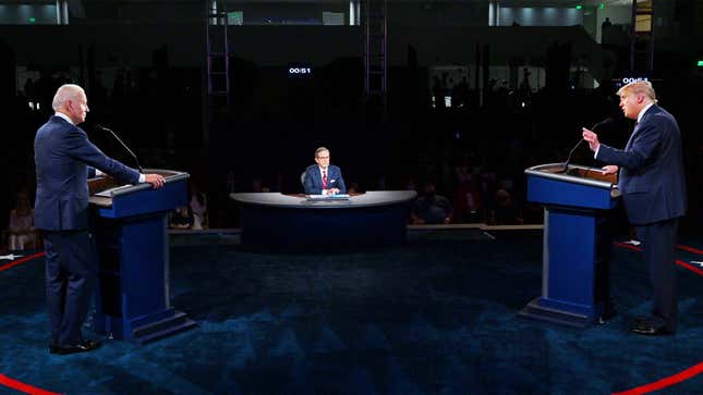 Image for article titled Highlights From The First 2020 Presidential Debate
