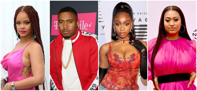Image for article titled Rihanna Teases Lineup for Savage x Fenty Vol. 3 Fashion Show: Nas, Normani and Jazmine Sullivan Set to Perform