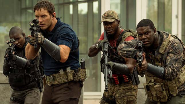 Chris Pratt fights future aliens in <i>The Tomorrow War </i>trailer