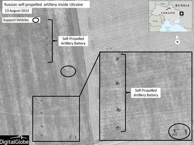 Image for article titled The invasion of Ukraine, in maps, satellite photos, and video