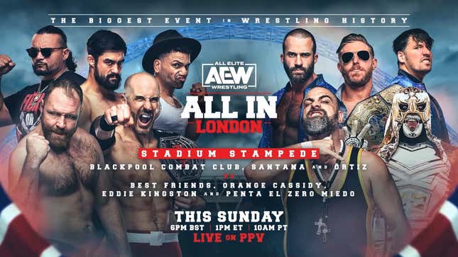 Image for article titled Predicting the AEW All In London card