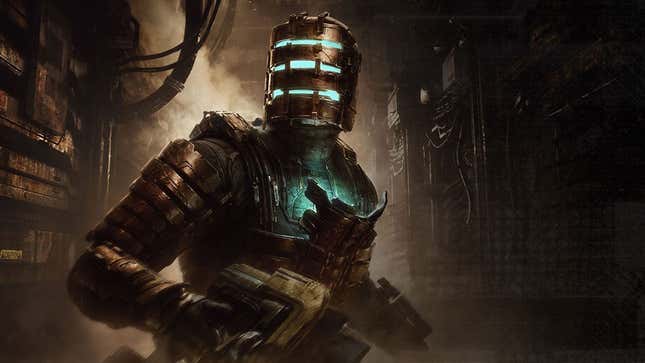 Cover art for EA's 2023 Dead Space remake. 