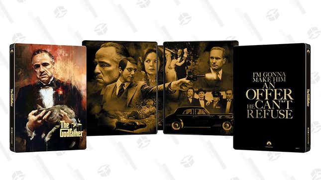 The Godfather: Limited Edition Steelbook [4K UHD + Digital Copy] | $28 | Amazon