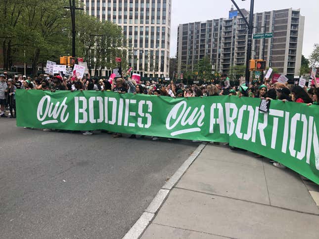 Image for article titled Crowds Gather in 400 Cities Across the Country to Protest Abortion Bans, Kicking Off &#39;Summer of Rage&#39;